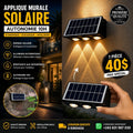 Applique Murale Solaire  LED – Éclairage Extérieur Automatique 10H