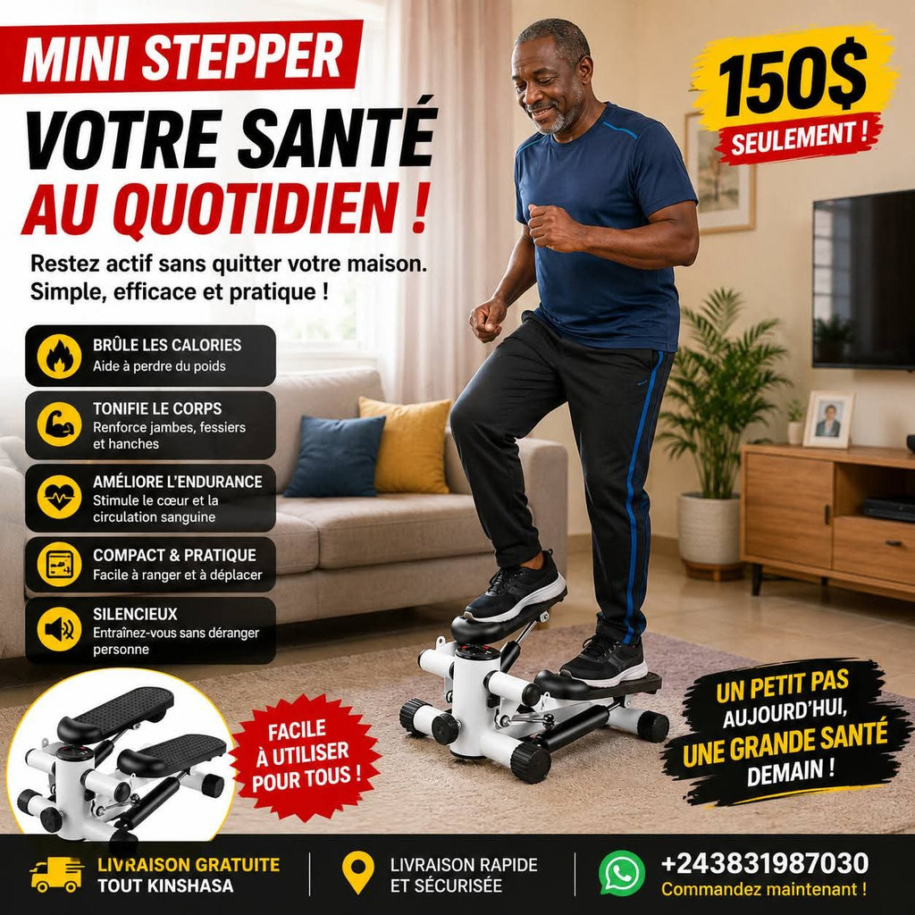 Mini Stepper – Appareil d’Exercice Compact pour la Maison