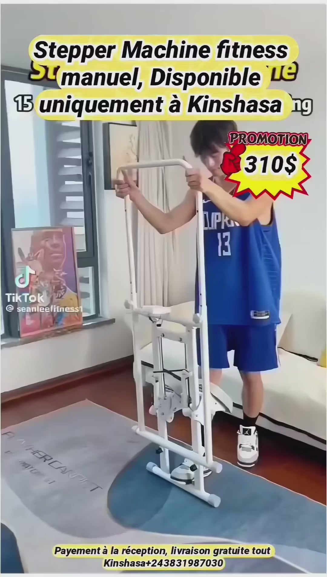 Machine d’Exercice de Marche et Escalier – Fitness à Domicile